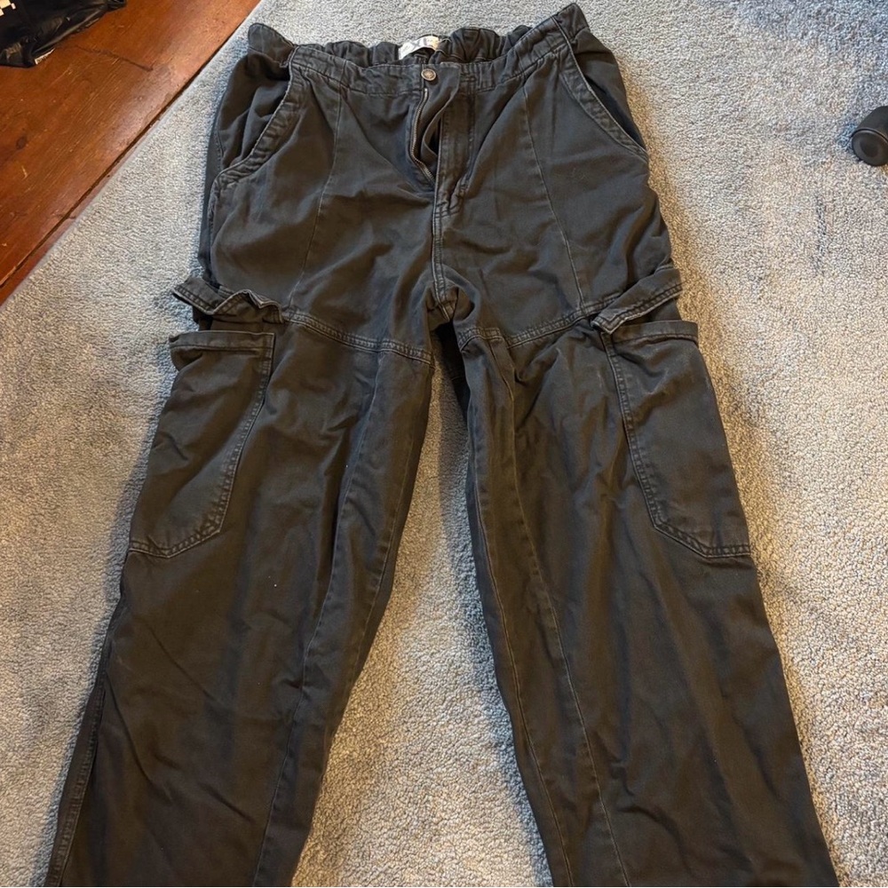 We The Free Charcoal Cargo Pants